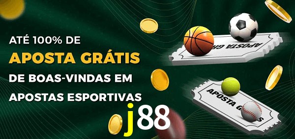 j88 Ate 100% de Aposta Gratis