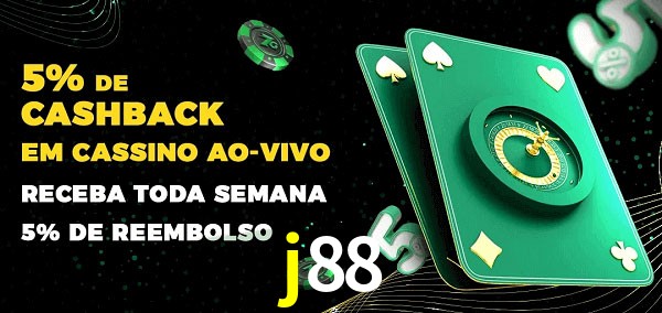 Promoções do cassino ao Vivo j88